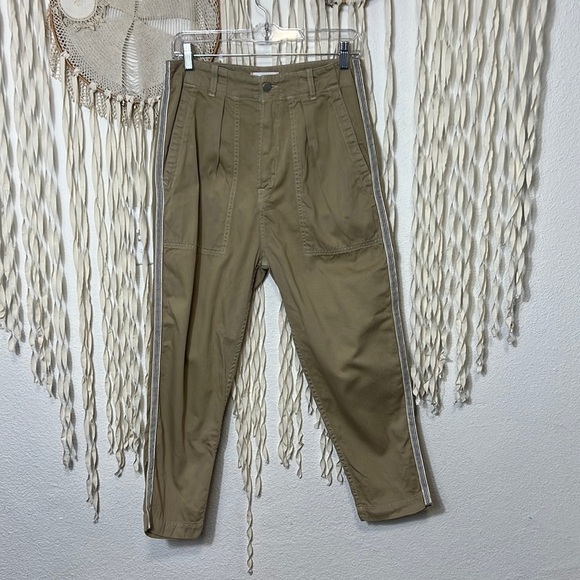 Sundry Tan Tux Stripe Pant Size 27 - Picture 1 of 11